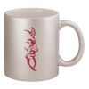 11oz Metallic Silver Mug Thumbnail
