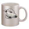 11oz Metallic Silver Mug Thumbnail