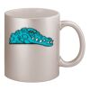 11oz Metallic Silver Mug Thumbnail