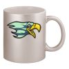 11oz Metallic Silver Mug Thumbnail