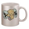 11oz Metallic Silver Mug Thumbnail
