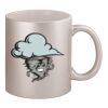 11oz Metallic Silver Mug Thumbnail