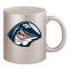 11oz Metallic Silver Mug Thumbnail