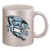 11oz Metallic Silver Mug Thumbnail