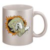 11oz Metallic Silver Mug Thumbnail
