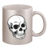 11oz Metallic Silver Mug Thumbnail