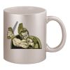 11oz Metallic Silver Mug Thumbnail