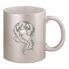 11oz Metallic Silver Mug Thumbnail