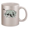 11oz Metallic Silver Mug Thumbnail