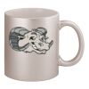 11oz Metallic Silver Mug Thumbnail