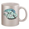 11oz Metallic Silver Mug Thumbnail