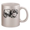 11oz Metallic Silver Mug Thumbnail
