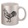 11oz Metallic Silver Mug Thumbnail