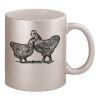 11oz Metallic Silver Mug Thumbnail