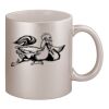 11oz Metallic Silver Mug Thumbnail