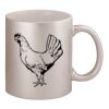 11oz Metallic Silver Mug Thumbnail