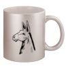 11oz Metallic Silver Mug Thumbnail