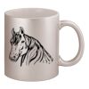 11oz Metallic Silver Mug Thumbnail