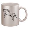 11oz Metallic Silver Mug Thumbnail