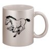 11oz Metallic Silver Mug Thumbnail