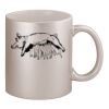 11oz Metallic Silver Mug Thumbnail