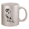 11oz Metallic Silver Mug Thumbnail