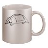 11oz Metallic Silver Mug Thumbnail