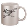 11oz Metallic Silver Mug Thumbnail