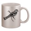 11oz Metallic Silver Mug Thumbnail