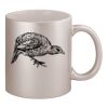 11oz Metallic Silver Mug Thumbnail