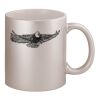 11oz Metallic Silver Mug Thumbnail