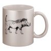 11oz Metallic Silver Mug Thumbnail