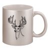 11oz Metallic Silver Mug Thumbnail