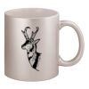 11oz Metallic Silver Mug Thumbnail