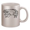 11oz Metallic Silver Mug Thumbnail