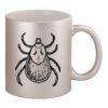 11oz Metallic Silver Mug Thumbnail