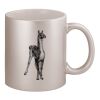 11oz Metallic Silver Mug Thumbnail