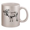 11oz Metallic Silver Mug Thumbnail
