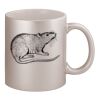 11oz Metallic Silver Mug Thumbnail