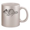 11oz Metallic Silver Mug Thumbnail