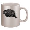11oz Metallic Silver Mug Thumbnail
