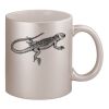 11oz Metallic Silver Mug Thumbnail