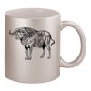 11oz Metallic Silver Mug Thumbnail