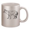 11oz Metallic Silver Mug Thumbnail