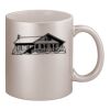 11oz Metallic Silver Mug Thumbnail