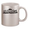 11oz Metallic Silver Mug Thumbnail