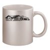 11oz Metallic Silver Mug Thumbnail