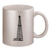 11oz Metallic Silver Mug Thumbnail
