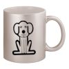 11oz Metallic Silver Mug Thumbnail