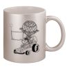 11oz Metallic Silver Mug Thumbnail